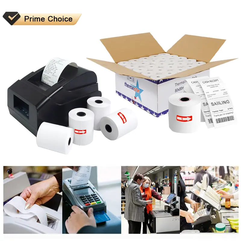 3 1 8 Thermal Paper Wholesale 58Mm 80Mm Cash Register Till Rolls - Image 5