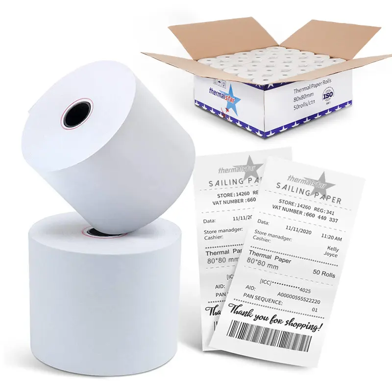 Thermal Paper Supply Store Atm Phenol Free Receipt Paper - Image 2