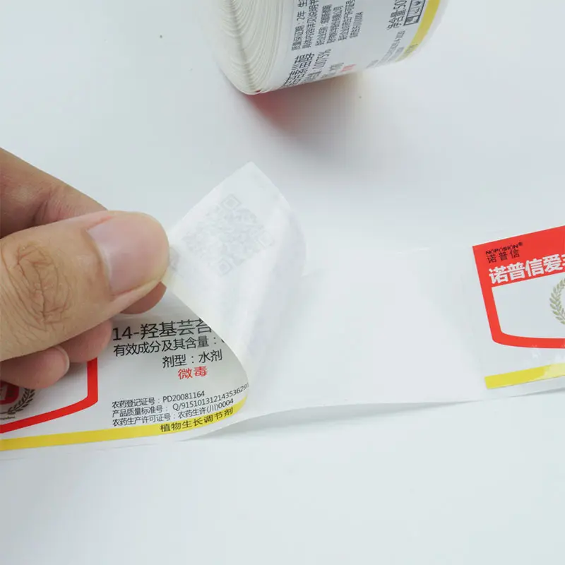 Factory custom adhesive medicine bottle packaging sticker pill label - Image 3