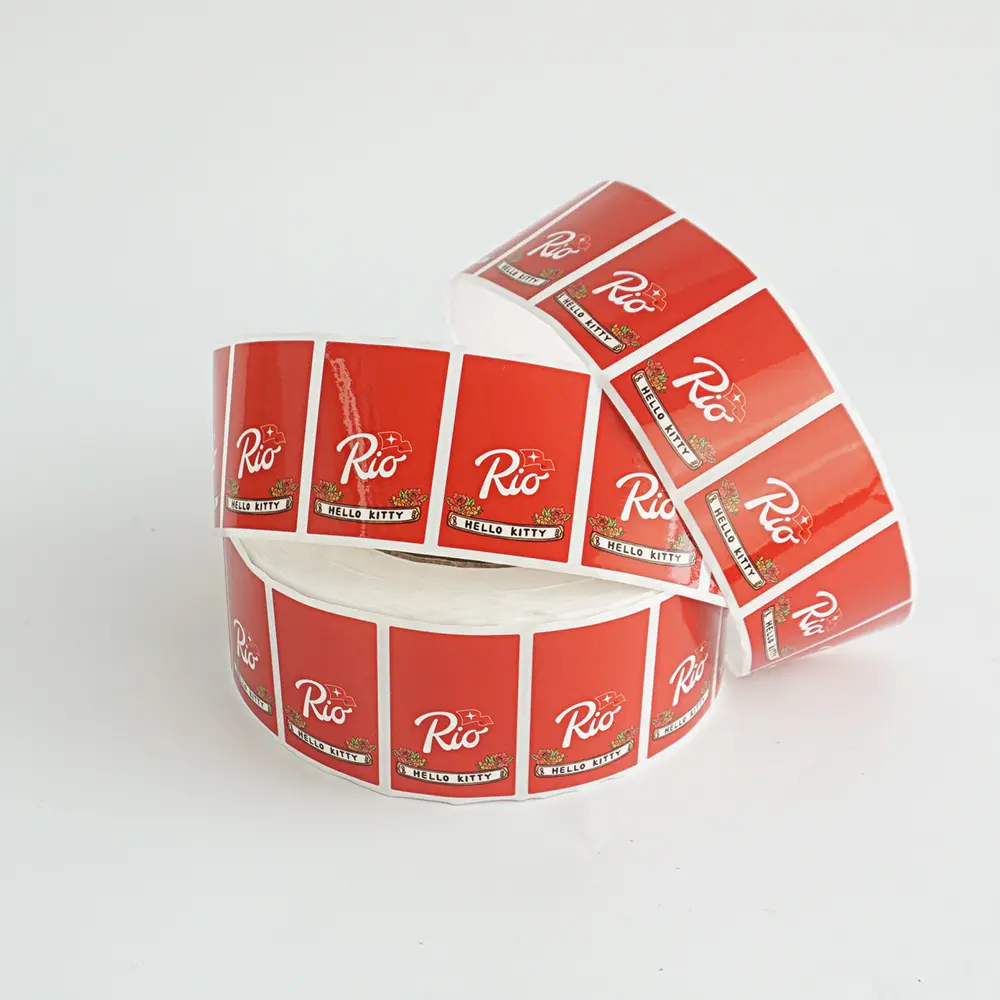 Custom Adhesive Clear Transparent Vinyl Sticker Bottle Label - Image 3