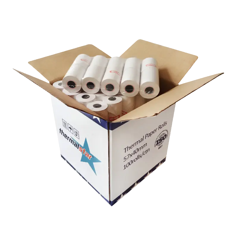 Eco friendly cinema ticket atm cash register thermal paper roll - Image 4