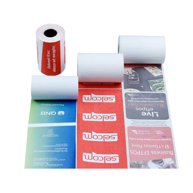 Eco friendly cinema ticket atm cash register thermal paper roll - Image 2