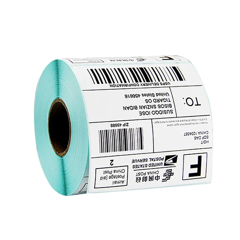 A6 thermal label 100x150mm direct white shipping thermal label sticker - Image 2